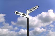 The biggest challenge is determining where to go